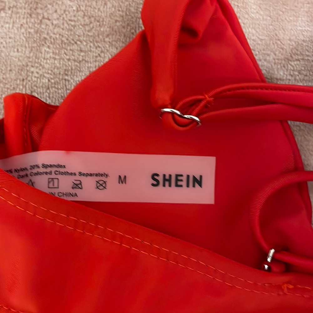 Solid Red Bikini Top - Picture 3 of 3
